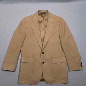 Alexander John Mens‎ Corduroy Tan Camel Hair Sport Coat Blazer Jacket 42